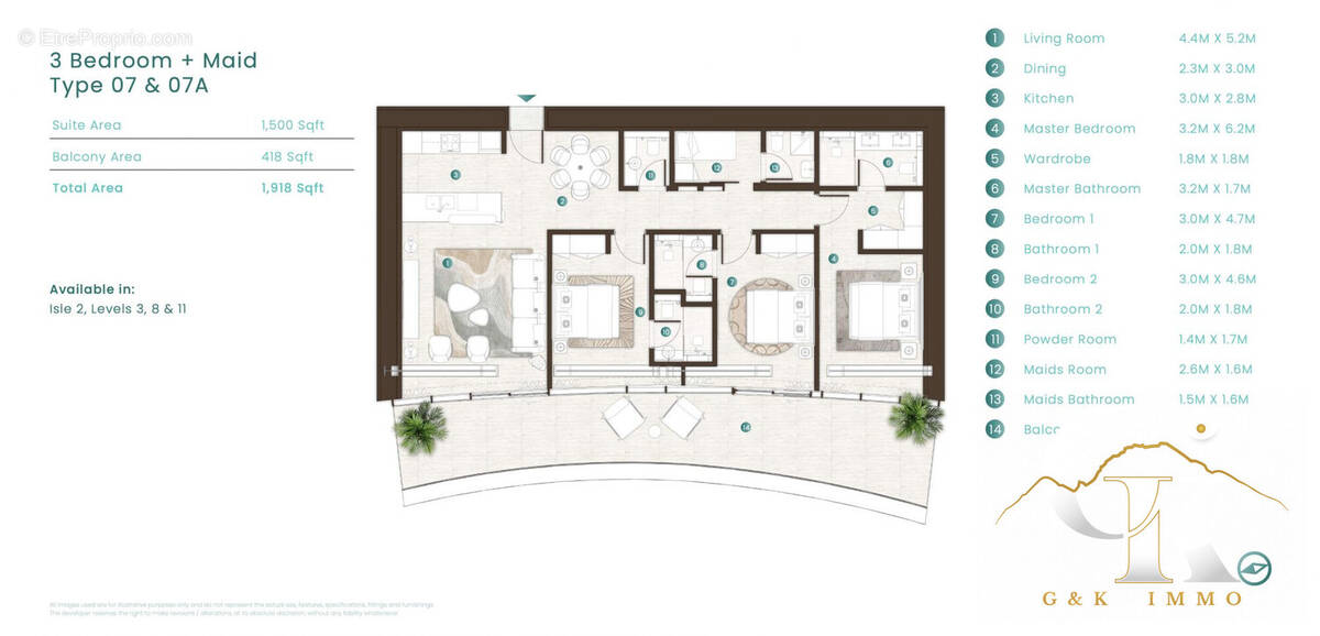 Appartement à PORT-SAINT-LOUIS-DU-RHONE