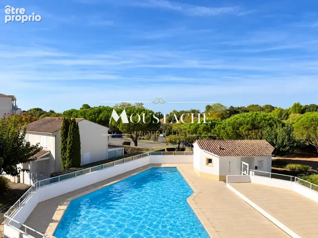 Bel appartement dans résidence de standing - piscine & aperçu mer - - photo 7