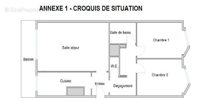 Appartement à LEVALLOIS-PERRET