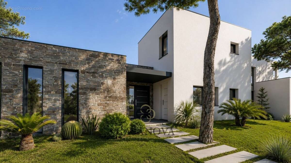 Villa contemporaine 357 m² avec piscine et vues dégagées Saint-Clément-de-Rivière - photo 7