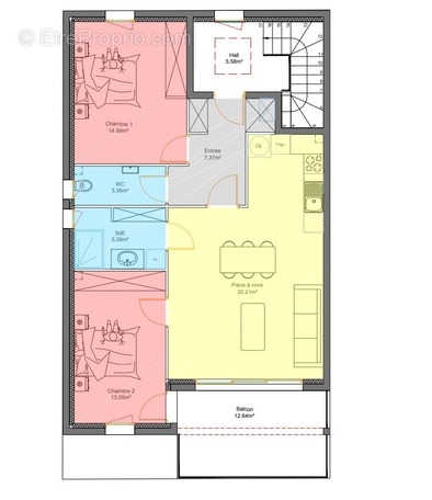 Appartement à ROBION