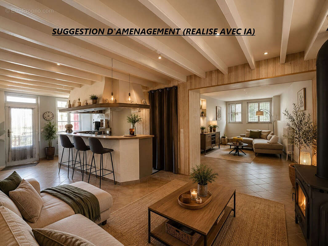 Maison de ville Cherveux - 7 pièce(s) - 174 m2 - photo 5