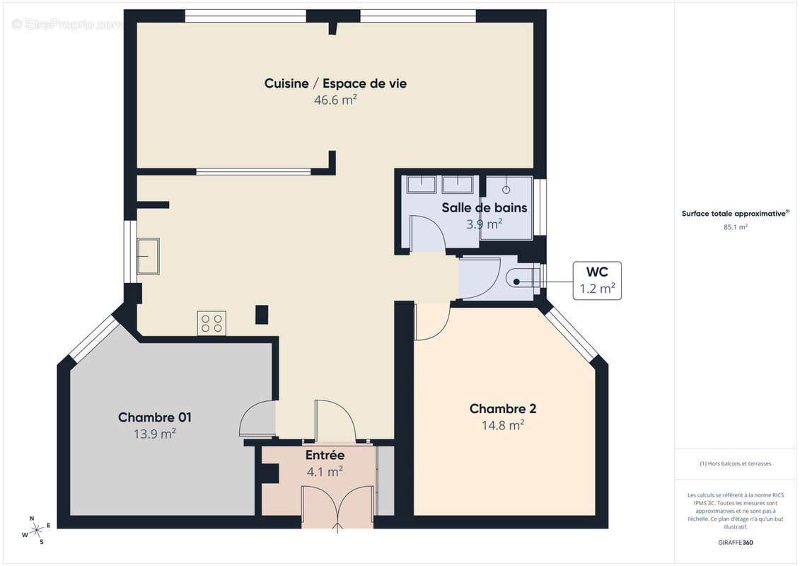 Appartement à SAINT-MANDE