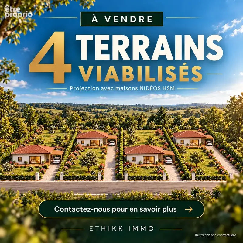 À vendre   4 terrains viabilisés - photo 1