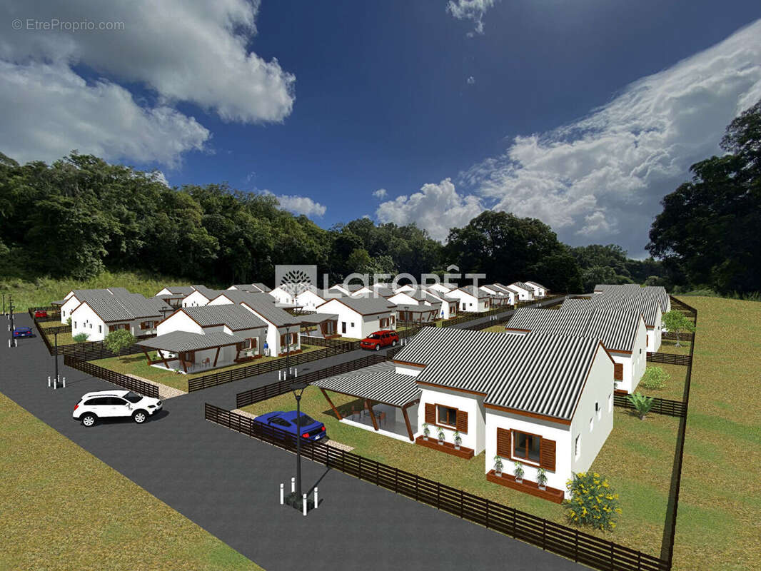 Programme neuf Morne A L'Eau 28 maisons T4  sur terrain privatif de 200 m² - photo 2