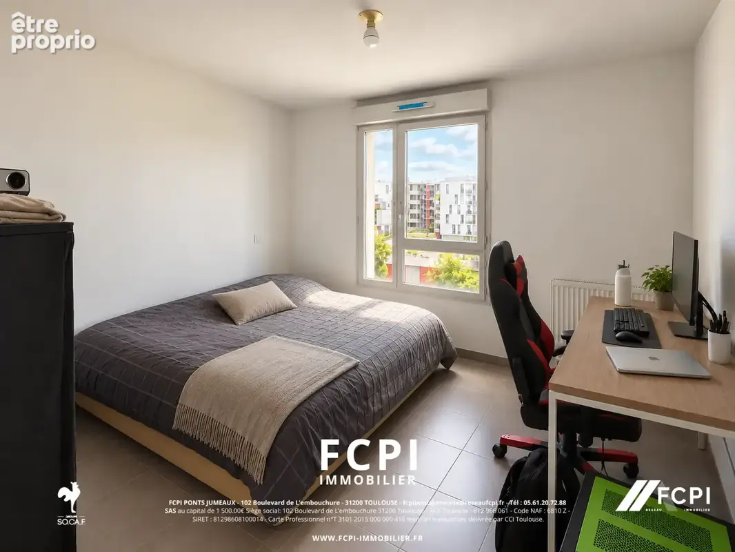 Appartement deux pièces 46 m2 - BLAGNAC - photo 6