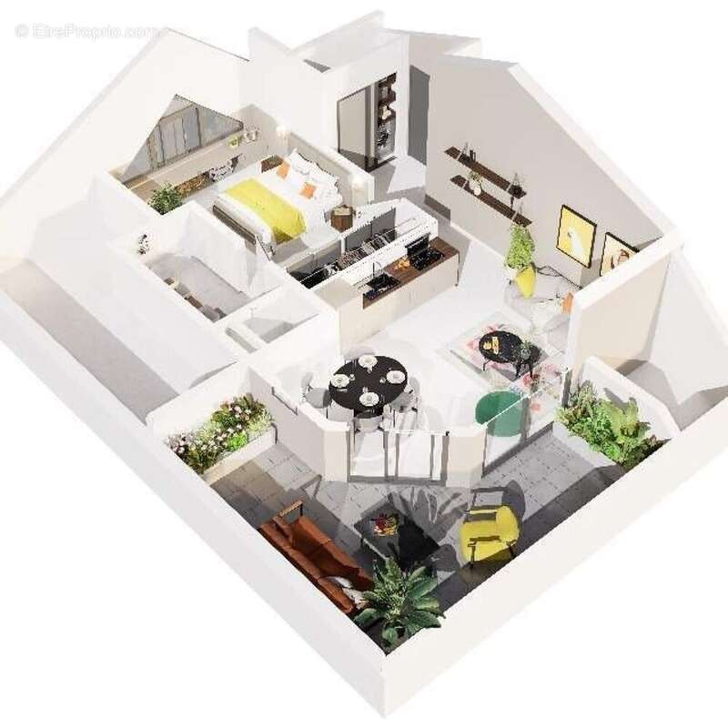 Appartement 50 m² à Saint-Martin  - photo 2
