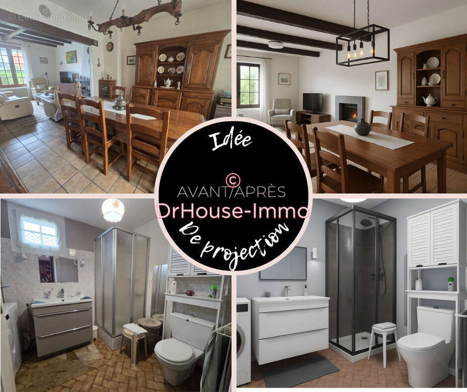 Maison à BELLEVILLE-SUR-MER