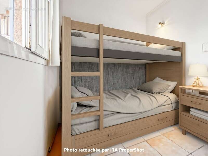 appartement REZ de JARDIN,résidence du lac, 31 m2, chambre ouverte, grande salle de douche, rangements, cave collective - photo 18