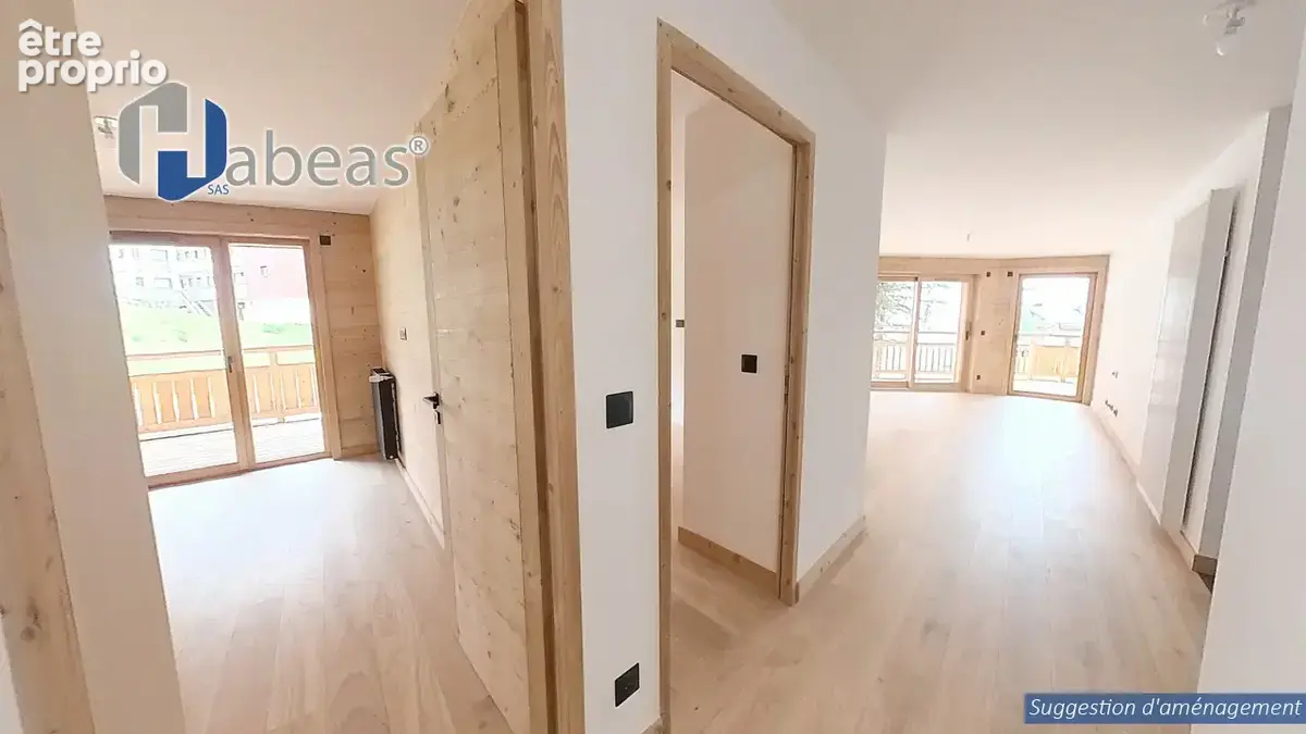 Appartement T4 de 82,10m² en RDC avec grande terrasse de 31 m² , 2 parkings et une cave à Montriond - photo 9