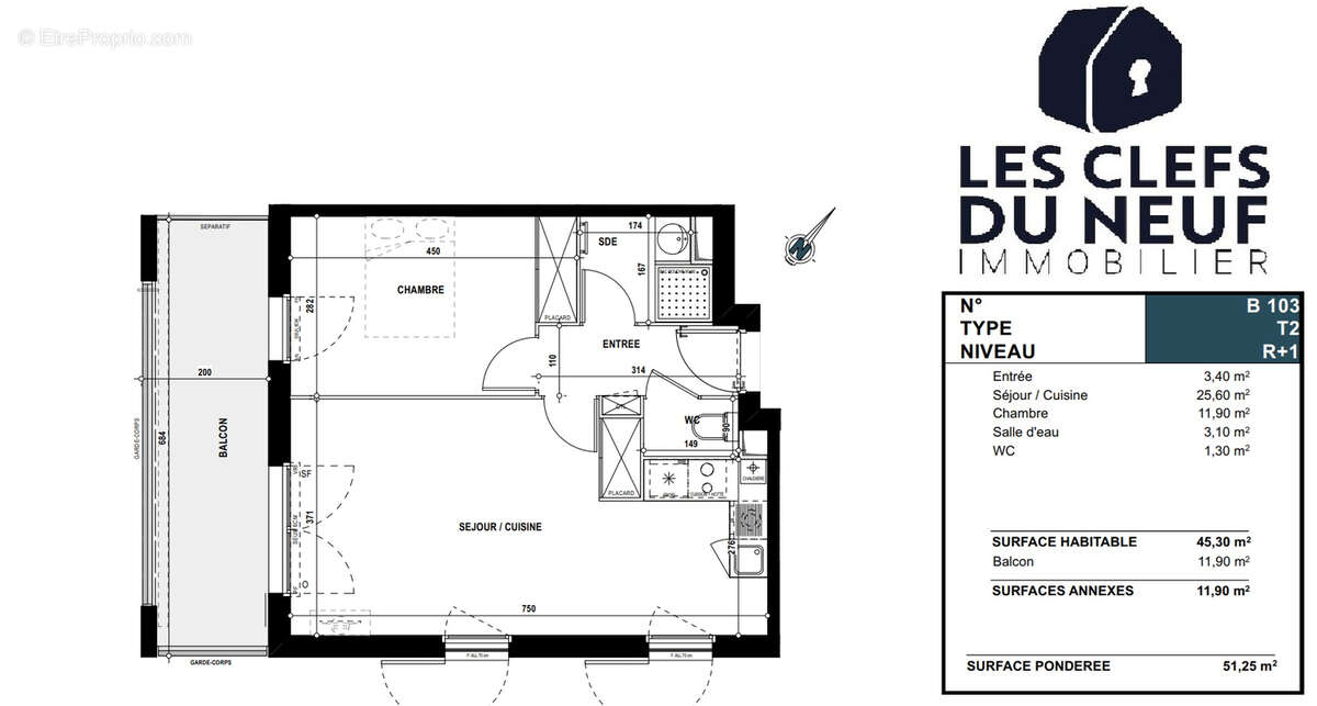 Appartement à POMPERTUZAT