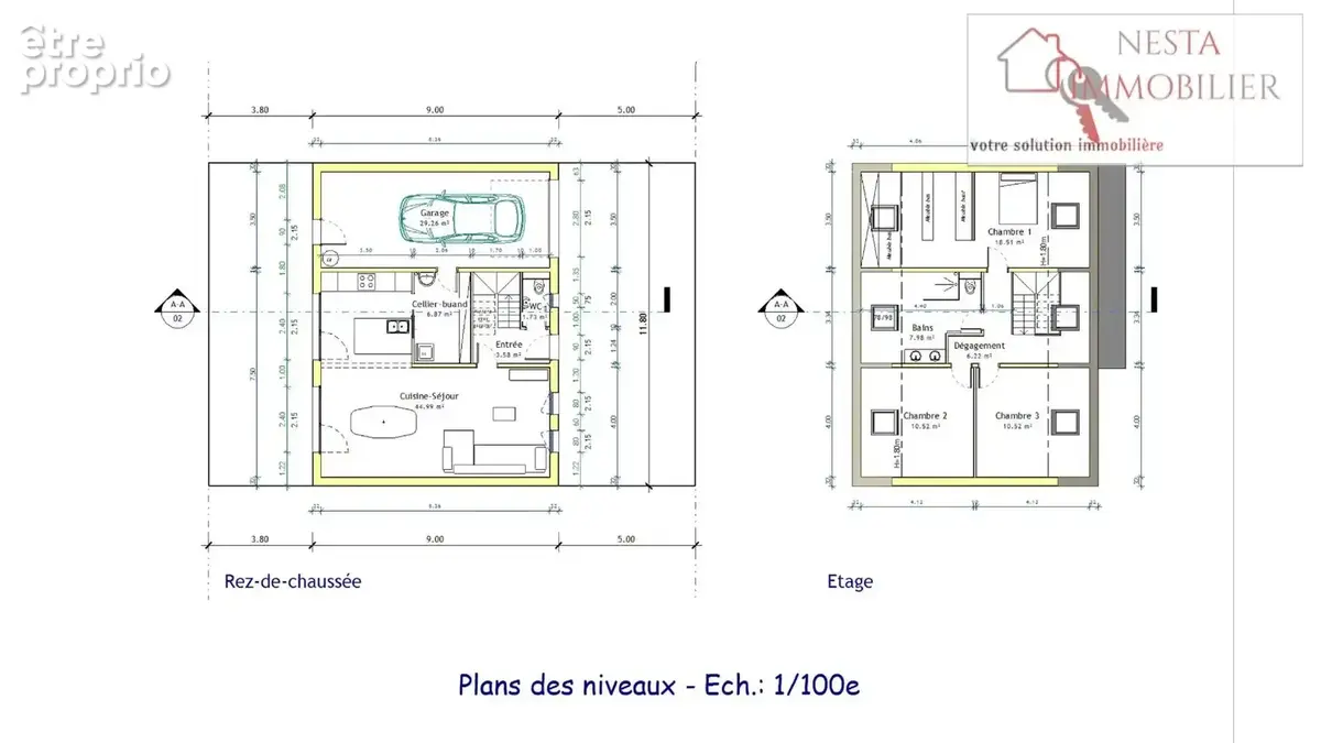 Herbitzheim  Maison neuve 115 m² avec garage  VEFA - photo 4