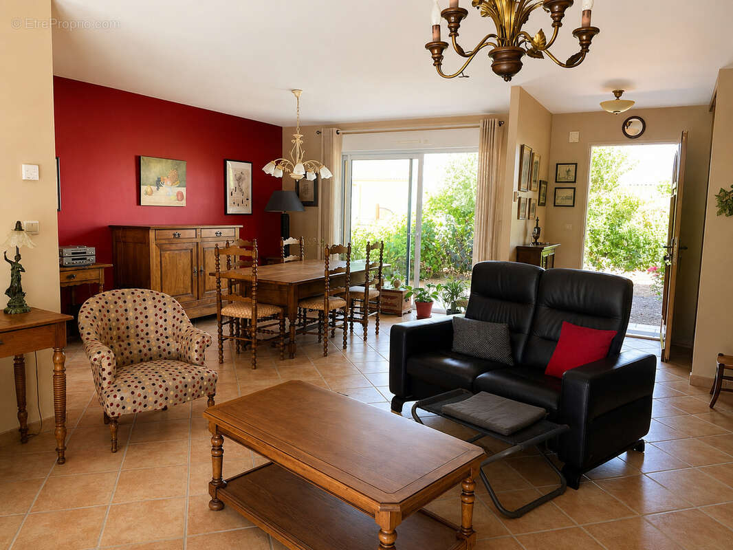 Pavillon de plain pied de 117 m2 / quartier residentiel mirebeau - photo 3