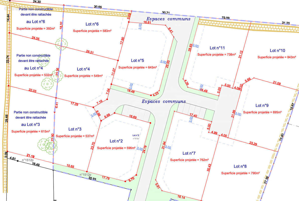 Terrain à GRENADE-SUR-L&#039;ADOUR