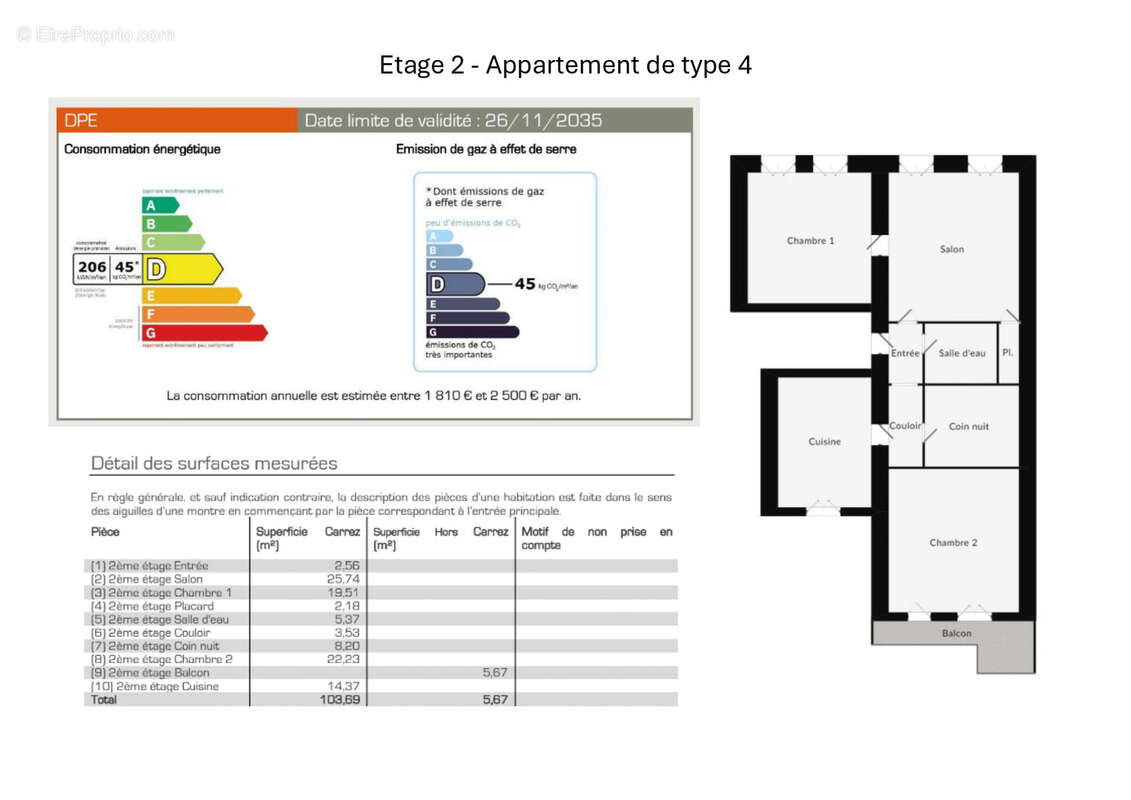 Appartement à AURILLAC