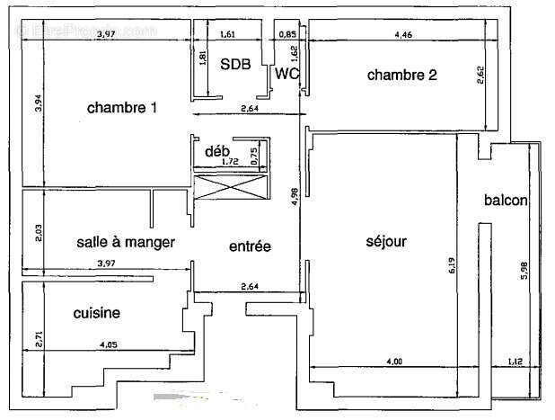 Appartement à VERSAILLES