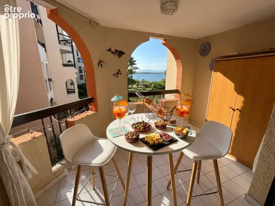 Rare Grand Appartement T3 meublé avec vue sur le lac marin parc & les Pyrénées - photo 2