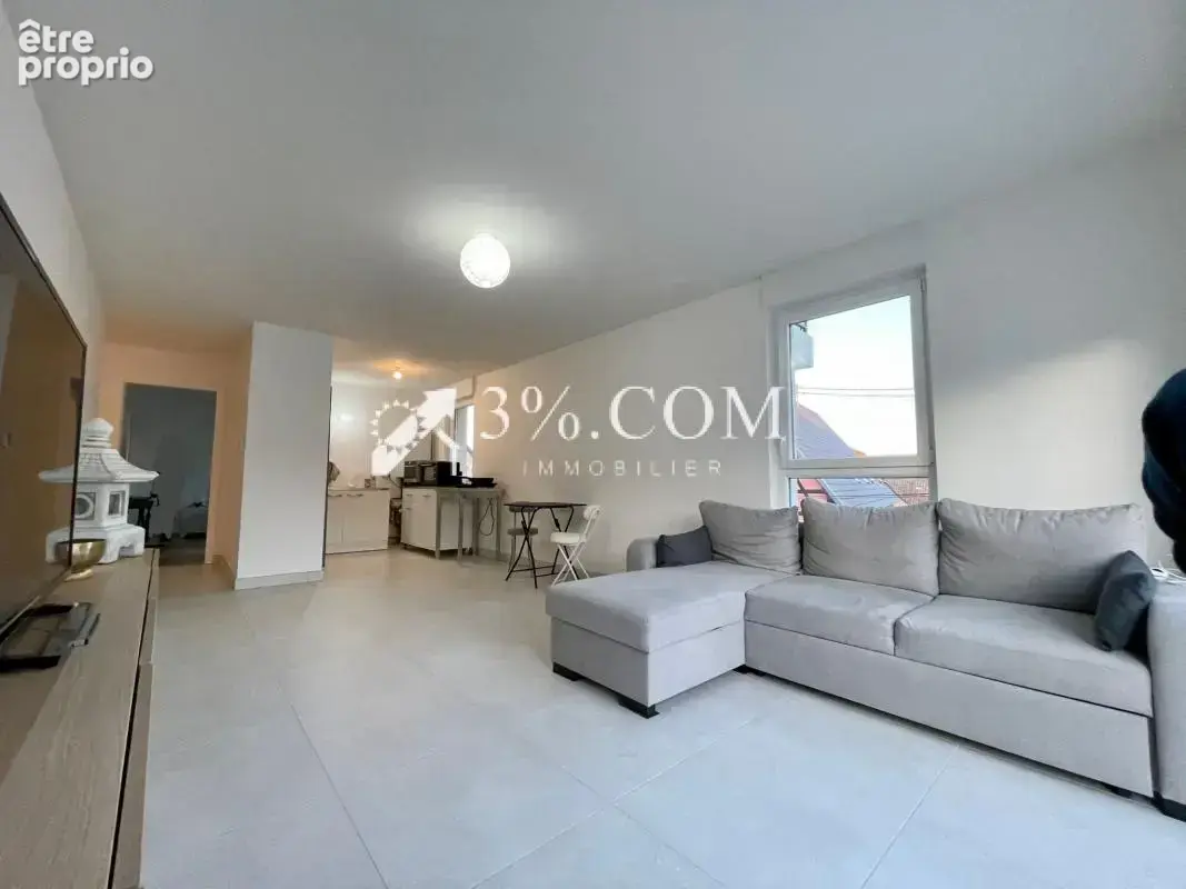 3%.COM - EXCLUSIVITÉ à QUATZENHEIM, F3 - 68m2,garage,parking - photo 2