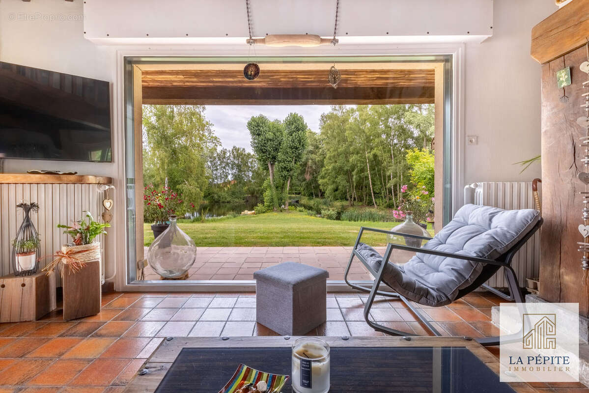 Maison individuel - semi plain-pied sur propriete avec etang - photo 9