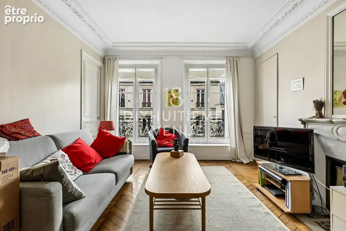 Haut rue Poulet, 4ème étage avec ascenseur, 3/4 pièces 80m² - photo 1