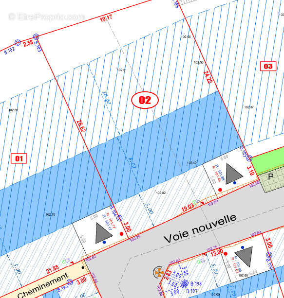 Terrain dans le centre bourg de QUEVERT - Dépôt immédiat de permis - photo 2