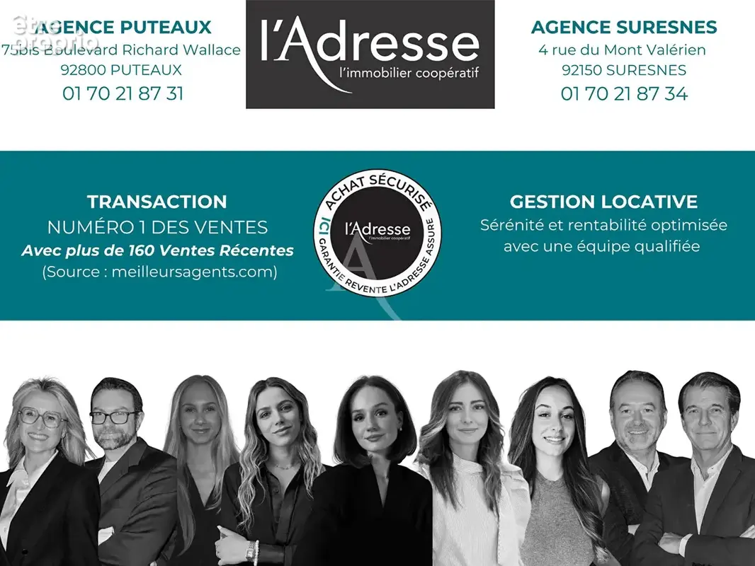 SURESNES/ Florent Dancourt - Appartement 3 pièces 61m² - 2 Balcons - 1 Parking - photo 18