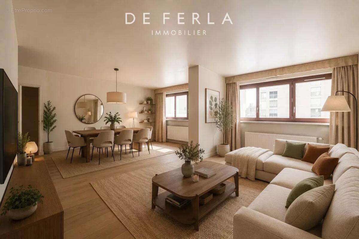 Appartement lumineux au 8è étage — 114 m² à réinventer entièrement - photo 2