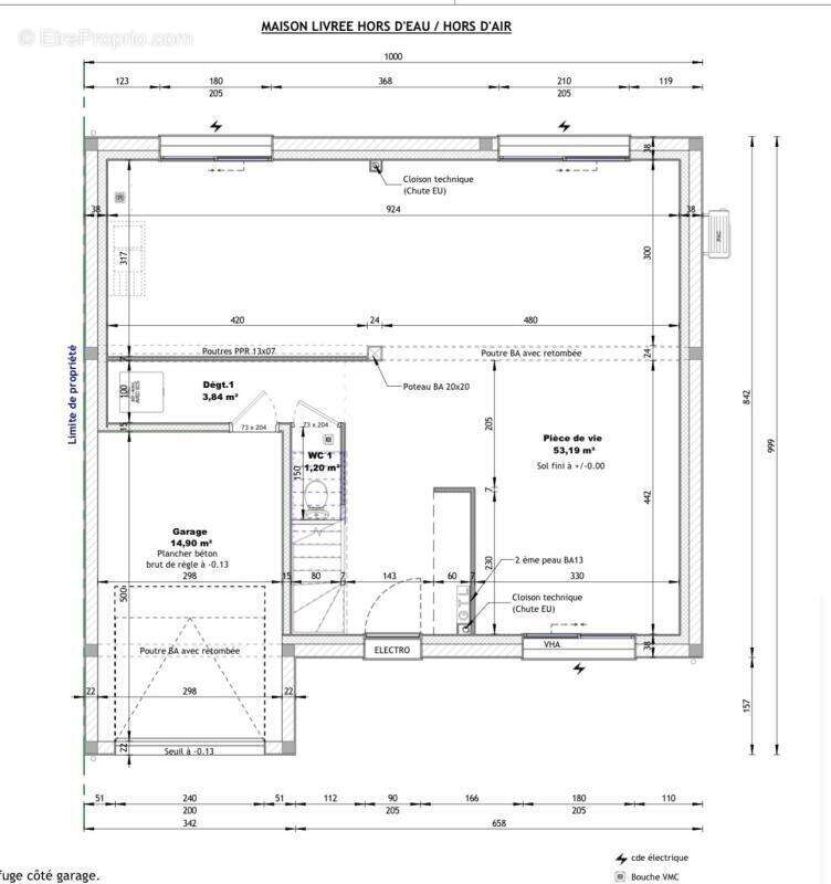 Maison à ANGERVILLE-LA-CAMPAGNE