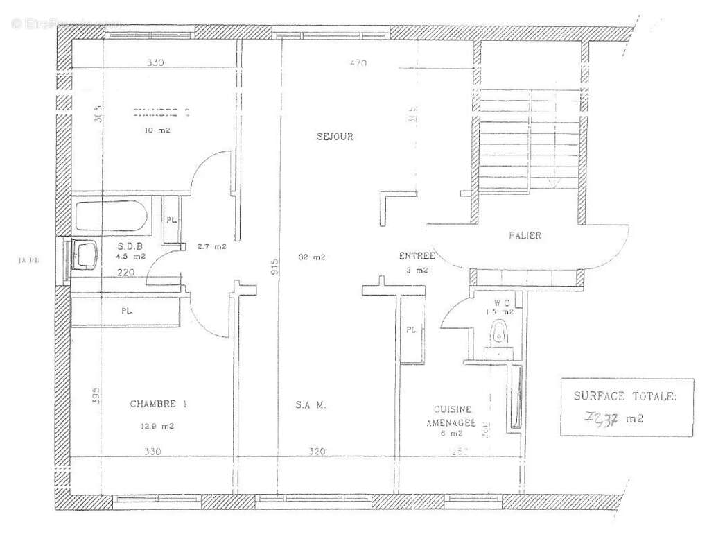 Appartement à CROISSY-SUR-SEINE