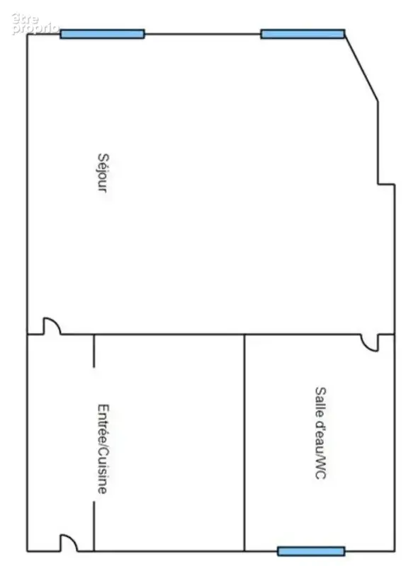 Appartement de 39m2, situé rue Jacques Kellner à 450m du métro Guy Môquet - photo 7