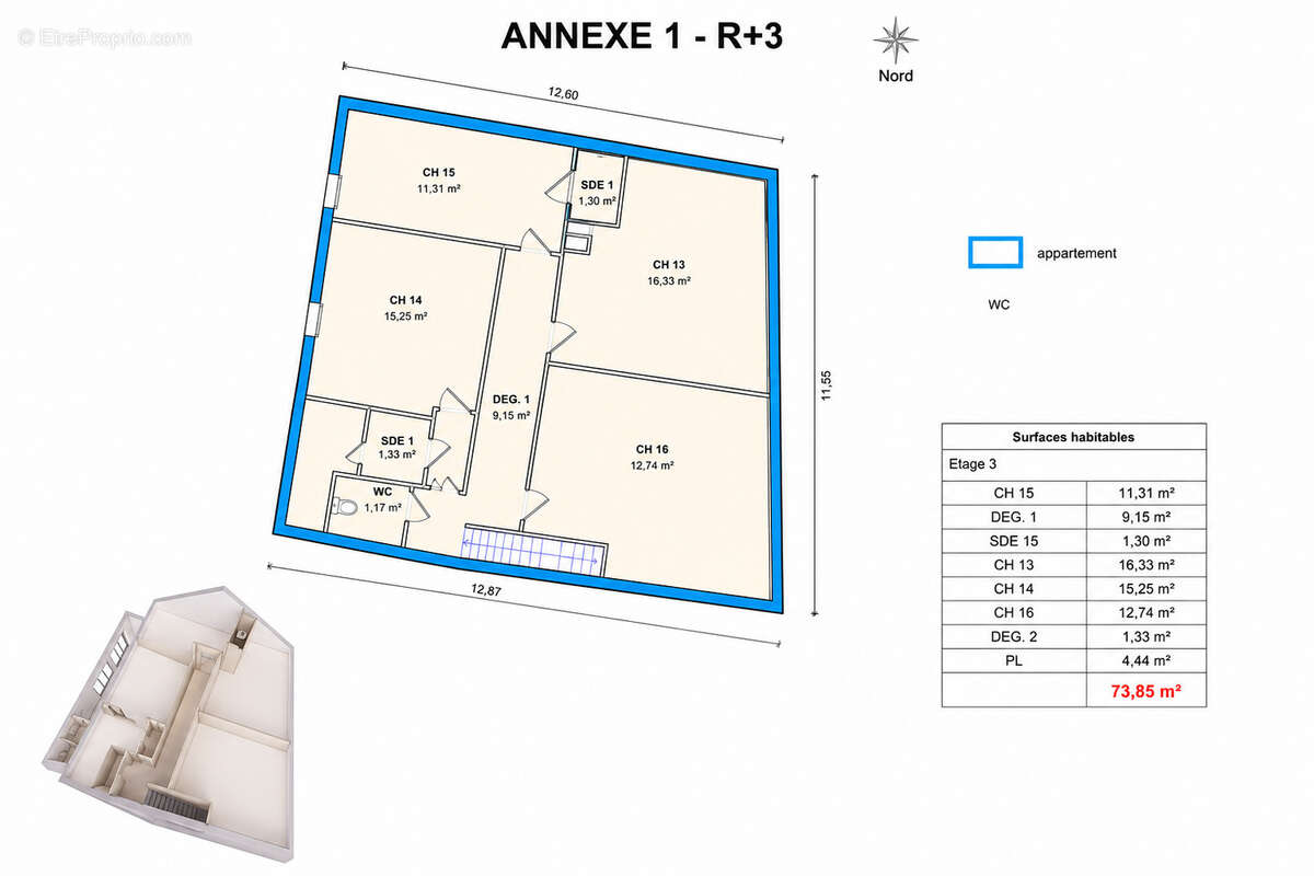 immeuble de 4 lots - photo 4