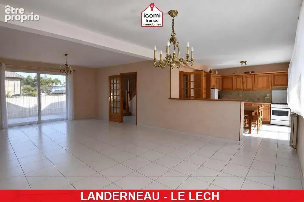 Finistere - landerneau (29800) - a vendre - maison de 134m² - 5 chambres -  sous-sol complet - garage - jardin clos de 1100 m² - - photo 5