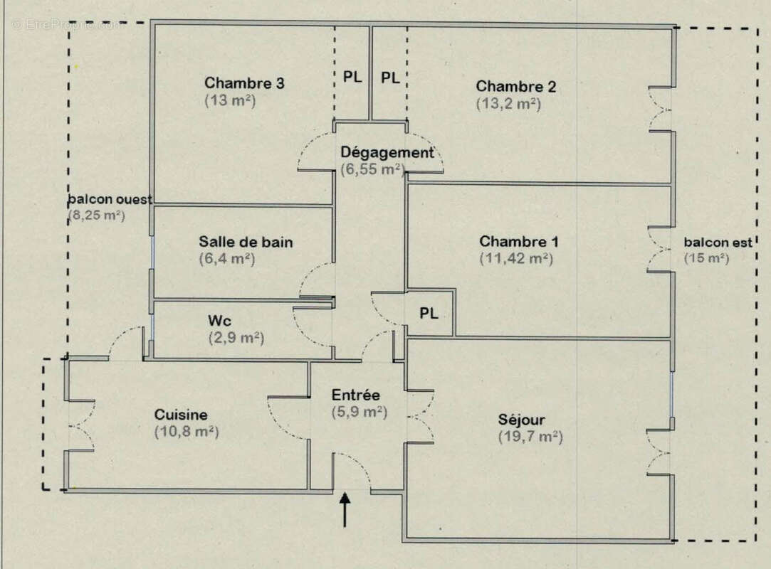Appartement à AJACCIO