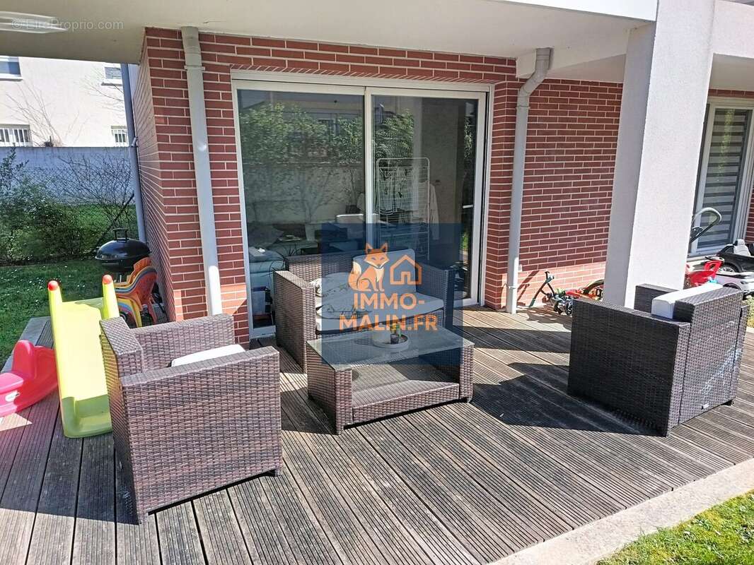 Terrasse - Appartement à NEUILLY-SUR-MARNE