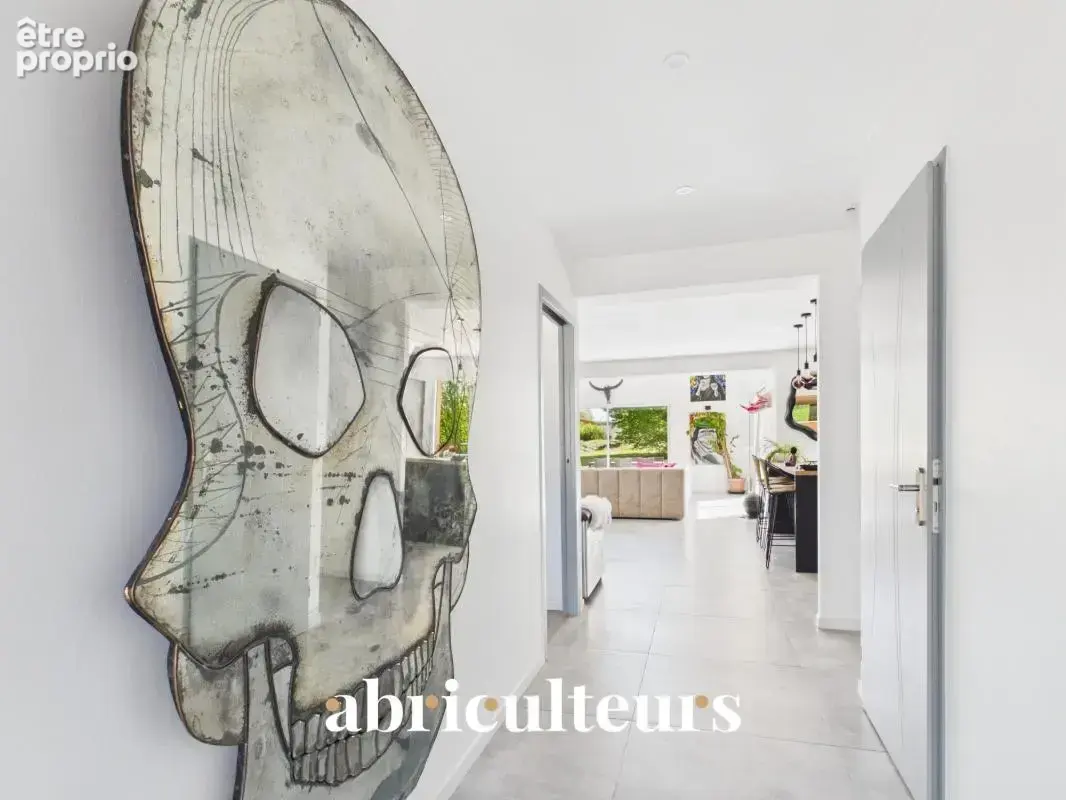 Maison d’architecte de plain-pied récente avec vue panoramique sur la nature environnante en vente à Vaugrigneuse (91640) - photo 8