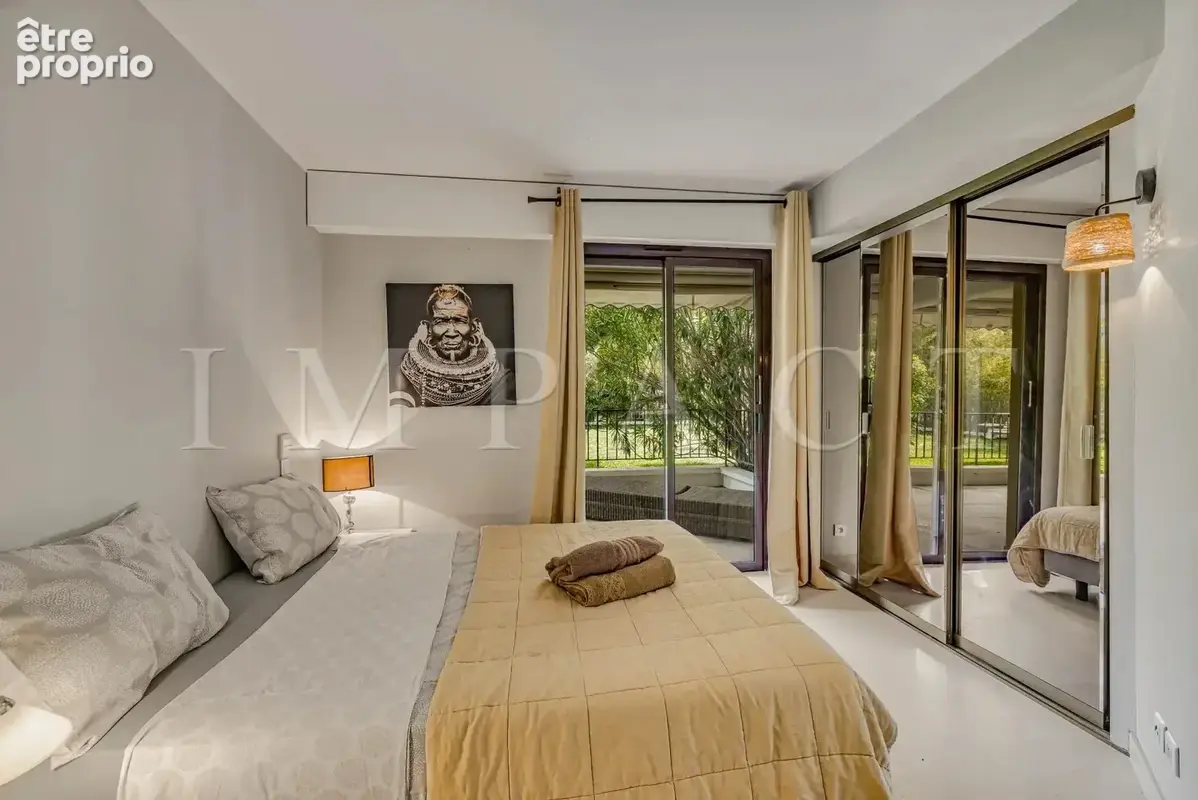 Co-exclusivité - Cannes Montrose appartement 2 pièces en rez de jardin à vendre - photo 6
