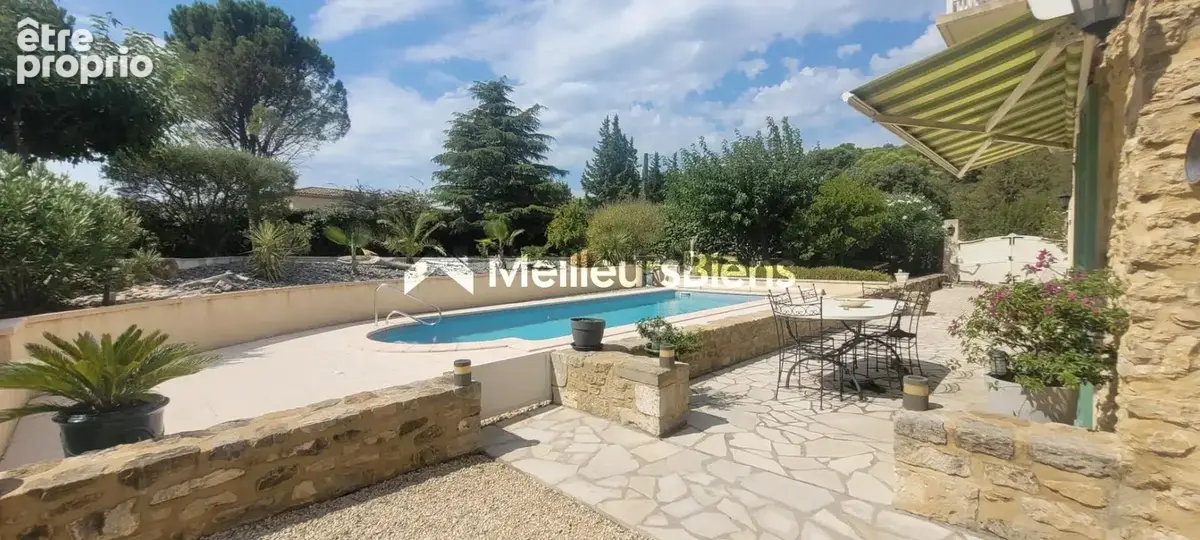 Pont-Saint-Esprit maison en pierre, dont 3 suites parentales et piscine 10x4 dans quartier résidentiel sur 1356 m² de terrain cl - photo 3