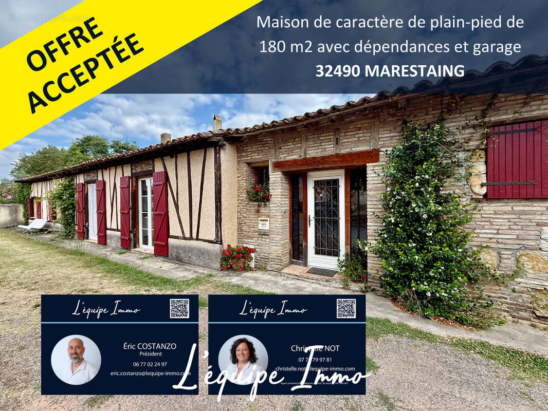 Maison à L'ISLE-JOURDAIN