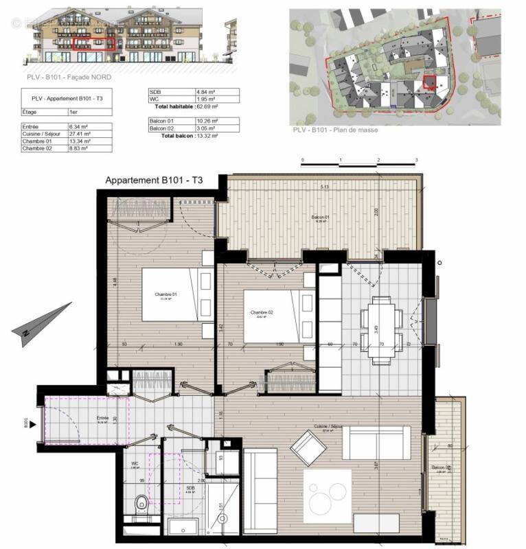 Appartement à SAMOENS