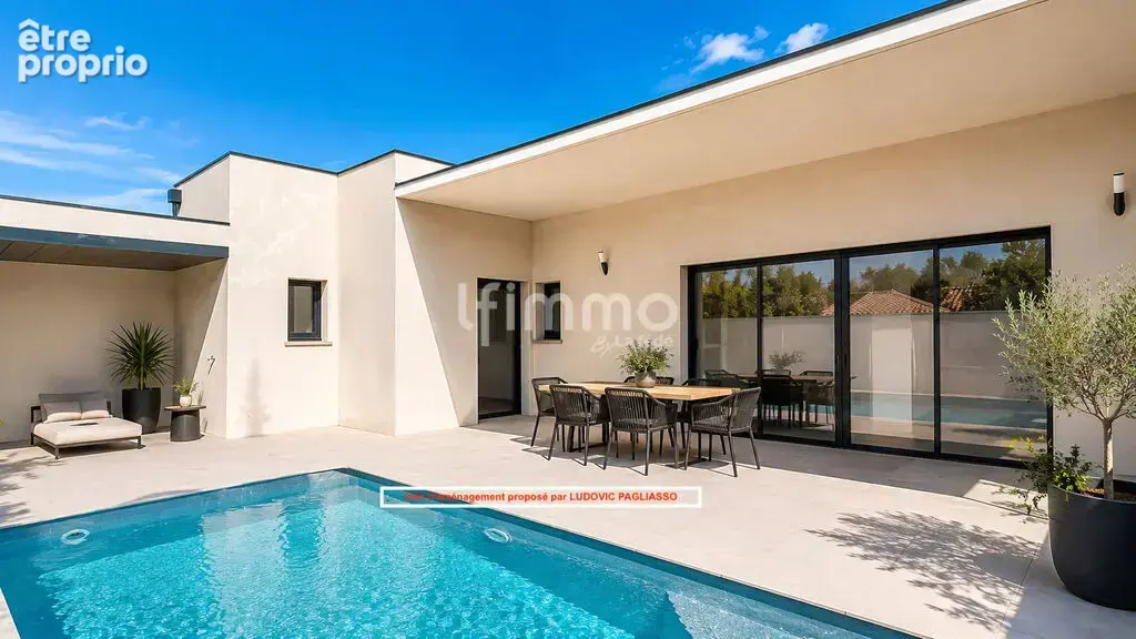 Maison neuve contemporaine 130 m² avec piscine proche Narbonne - photo 2