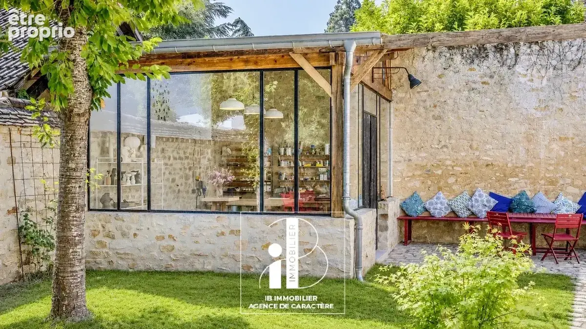 Bourron-marlotte – maison ancienne de caractère 210 m² – jardin clos 518 m² - photo 22