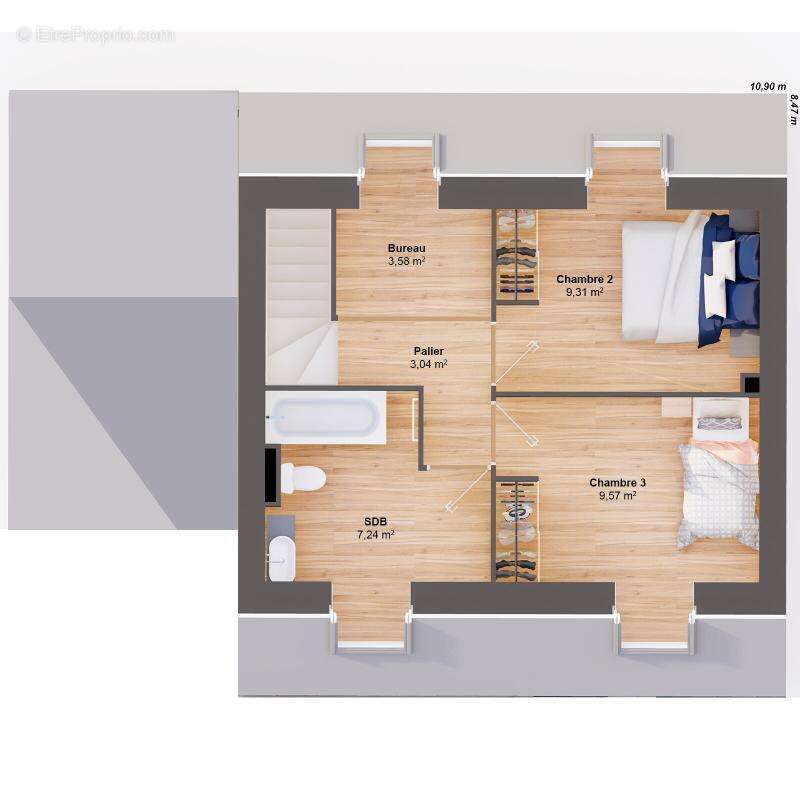 Maison 5 pièces 83 m2 - photo 4
