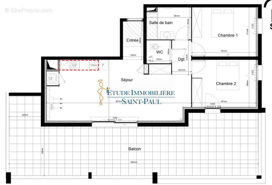 Appartement à SAUVIAN