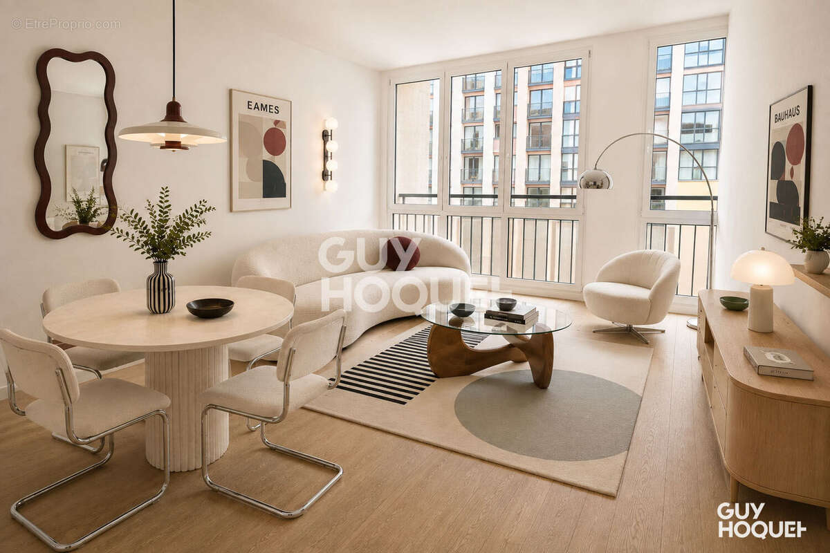3 pièces 56 m² - traversant plein sud - photo 3