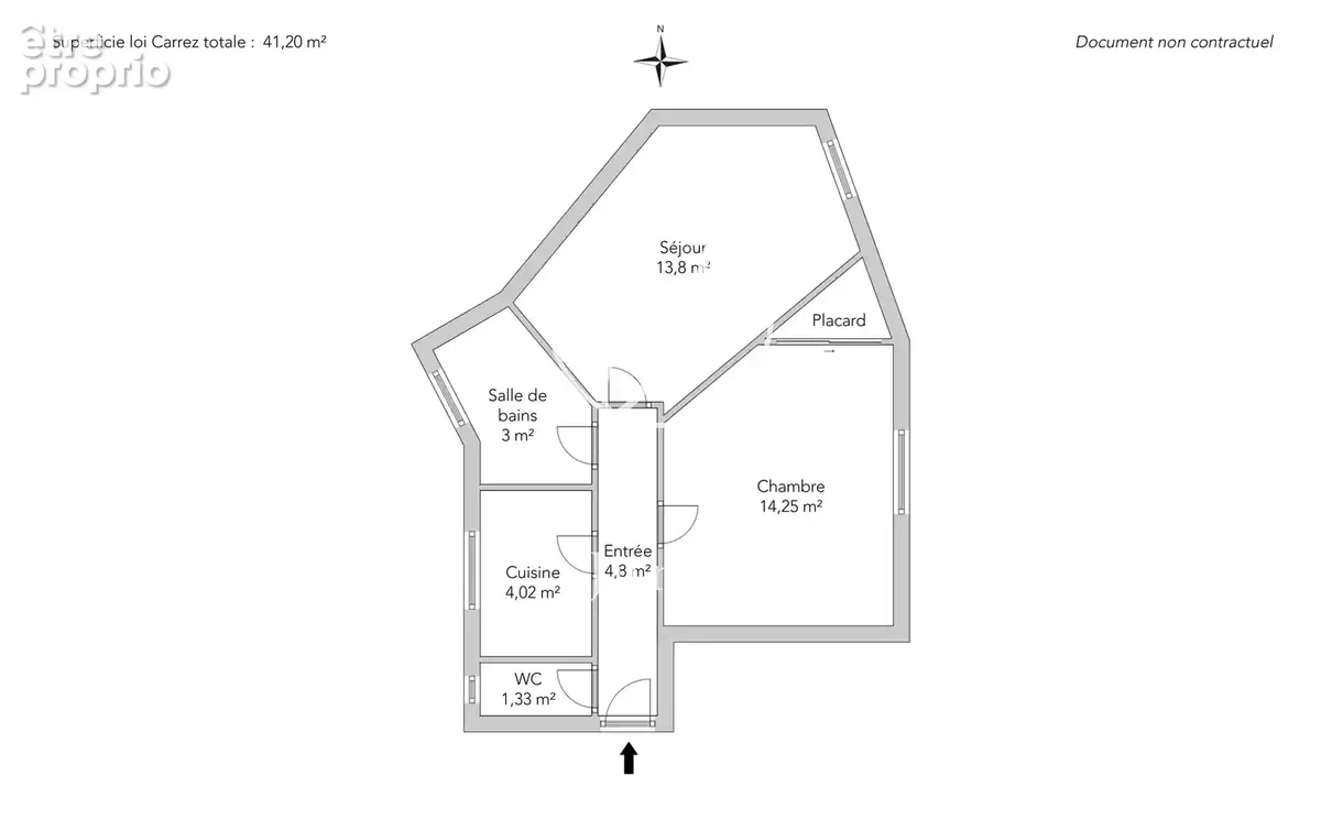 Paris 18e - MARCHÉ SAINT-PIERRE / JARDIN DU SACRÉ-CŒUR - Appartement - 41,20m² Carrez - Calme - photo 18