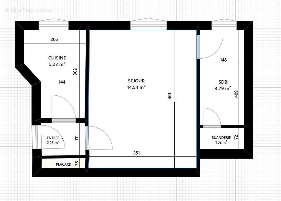 Appartement à PARIS-17E