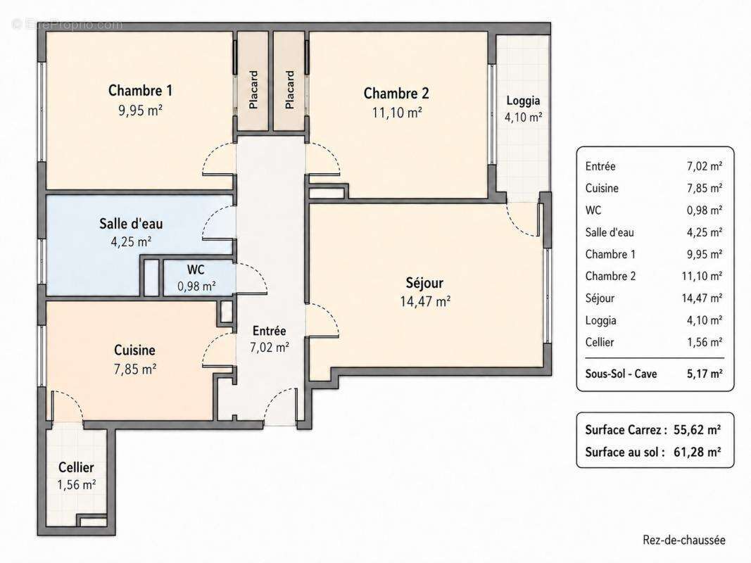 Appartement - photo 10