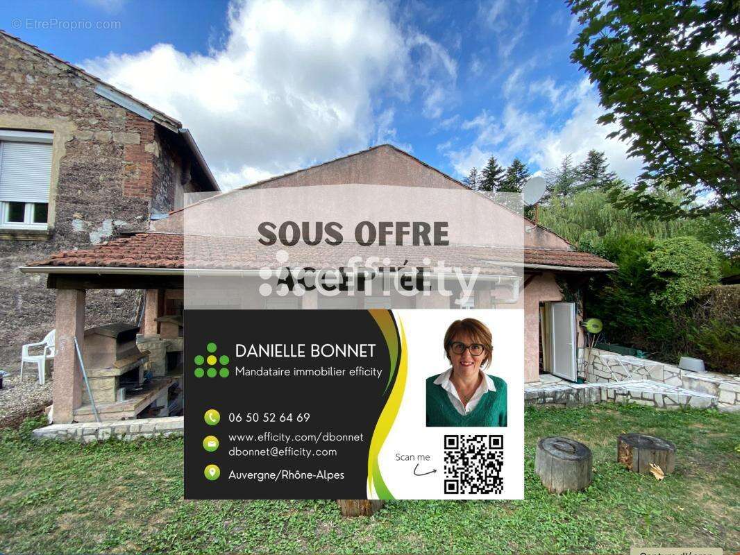 Maison à LE CHAMBON-FEUGEROLLES