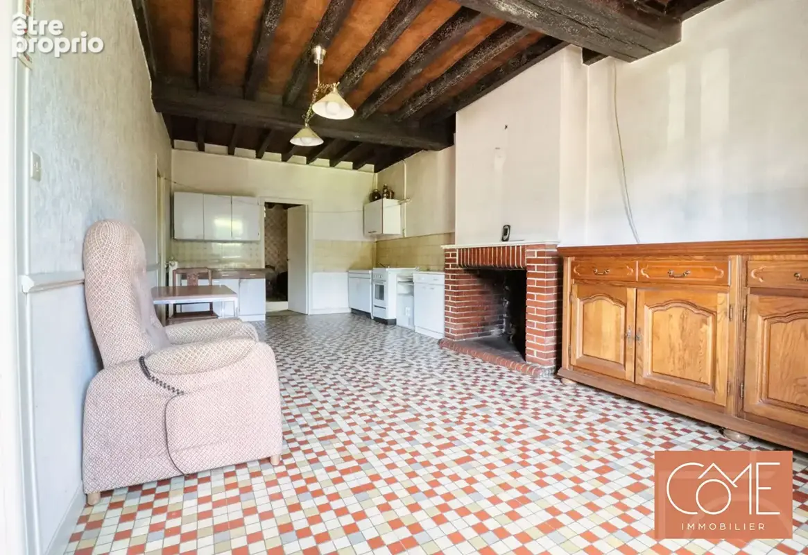 A vendre en exclusivite -35340 liffre - longère à rénover - 77,62 m² habitables - 409,97 m² au sol - 2 chambres - terrain de 561 - photo 3