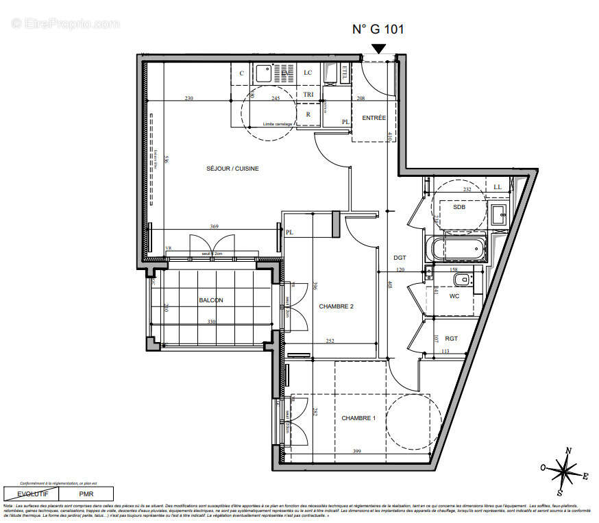 Appartement 3p - le plessis-robinson - photo 2